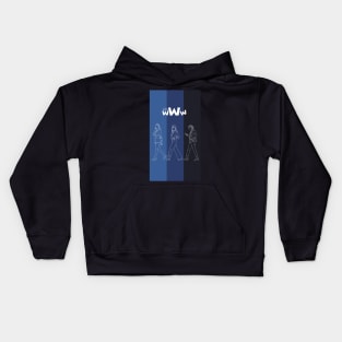 WWW korean drama Kids Hoodie